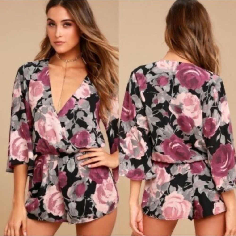 Lulus Shorts Romper- Women’s S